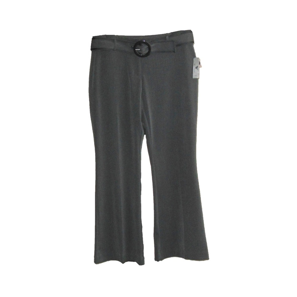 New Worthington Petite Modern Fit Pants; Gray, 10P